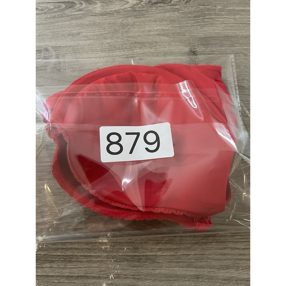 Victoria's Secret Red Satin & Black Lace Demi Bra – 32C – Underwire - Picture 7 of 7